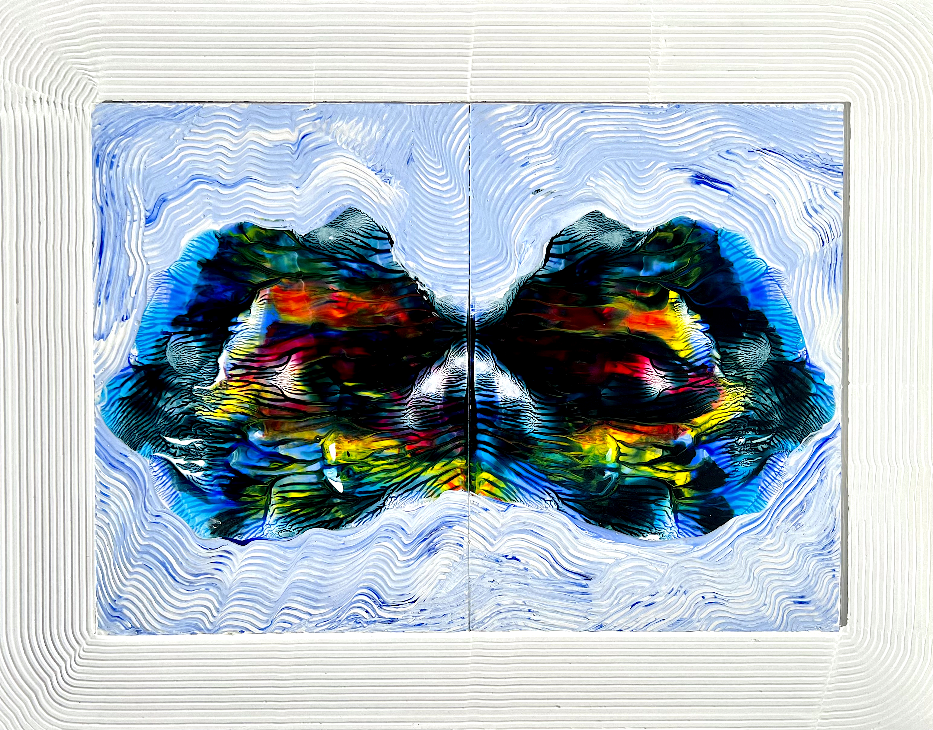 Duralit Üzerine Akrilik 30x40 cm Yansımalar 2024